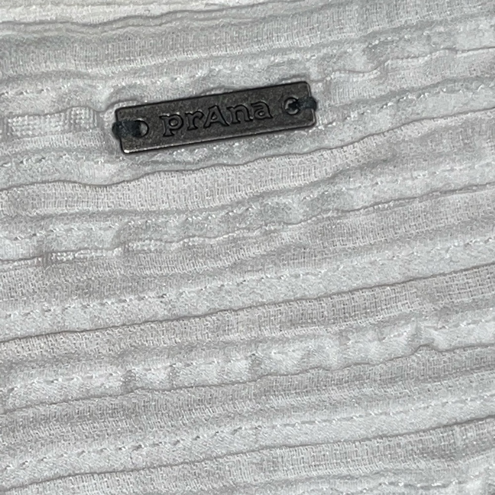 Prana Nieves Women’s Tank Soft White Size XL  GUC - Picture 10 of 11